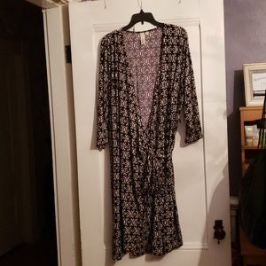 Plus Size Wrap Dress